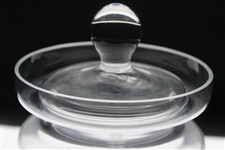 Augusta National Clubhouse Logo Glass Biscuit Barrel w/Lid