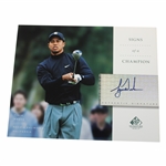 Tiger Woods Signed 8x10 Photo w/ Upper Deck Authentication 
