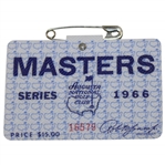 1966 Masters Tournament SERIES Badge #16579 - Jack Nicklaus Winner