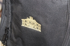 Augusta National Golf Club 'Clubhouse' Black w/Gold Stitch Roller Cooler - Used