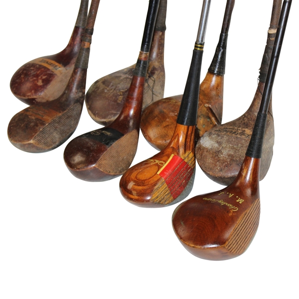 Eight (8) Various Woods Inc. Hagen, Wright & Ditson, Prestwick & others