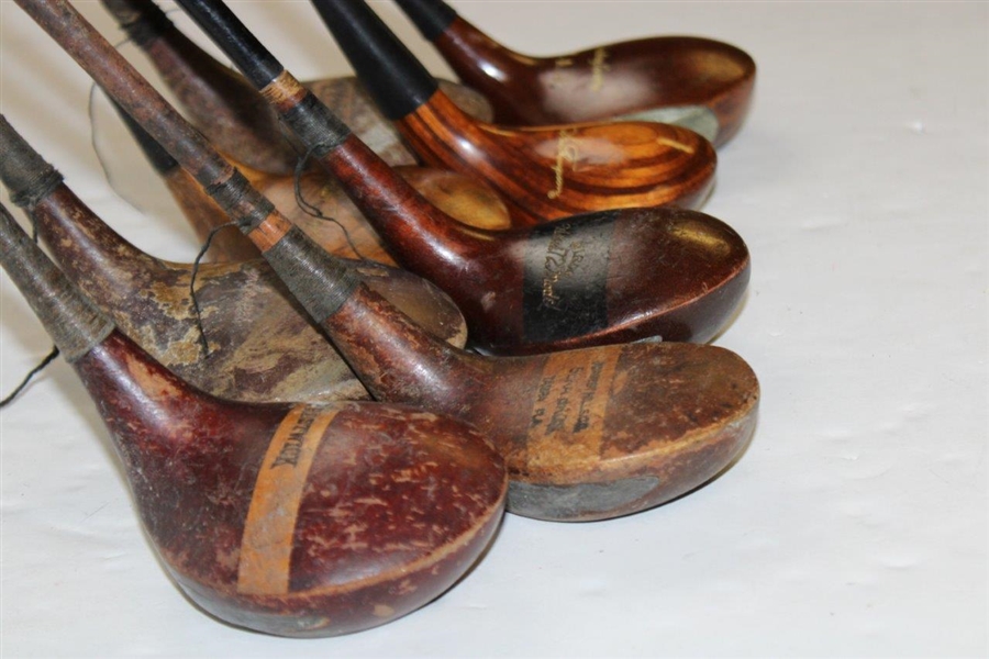 Eight (8) Various Woods Inc. Hagen, Wright & Ditson, Prestwick & others