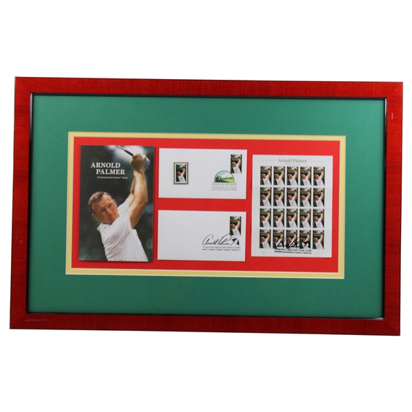 Arnold Palmer Commemorative Framed Display