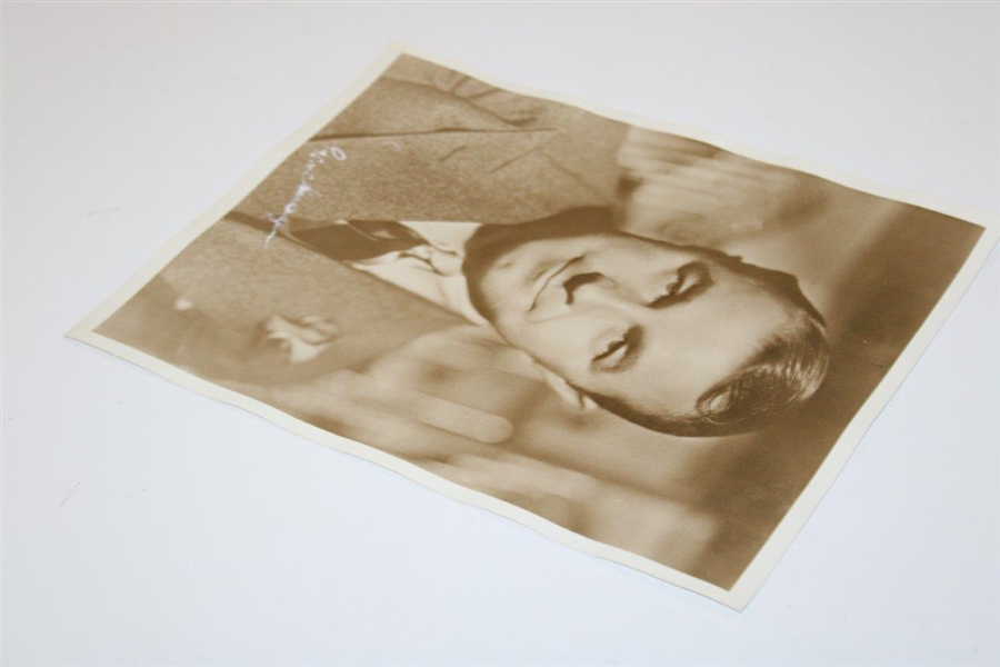 Gene Sarazen Signed Black And White Headshot Vtg. Photo - Sarazen Collection JSA ALOA