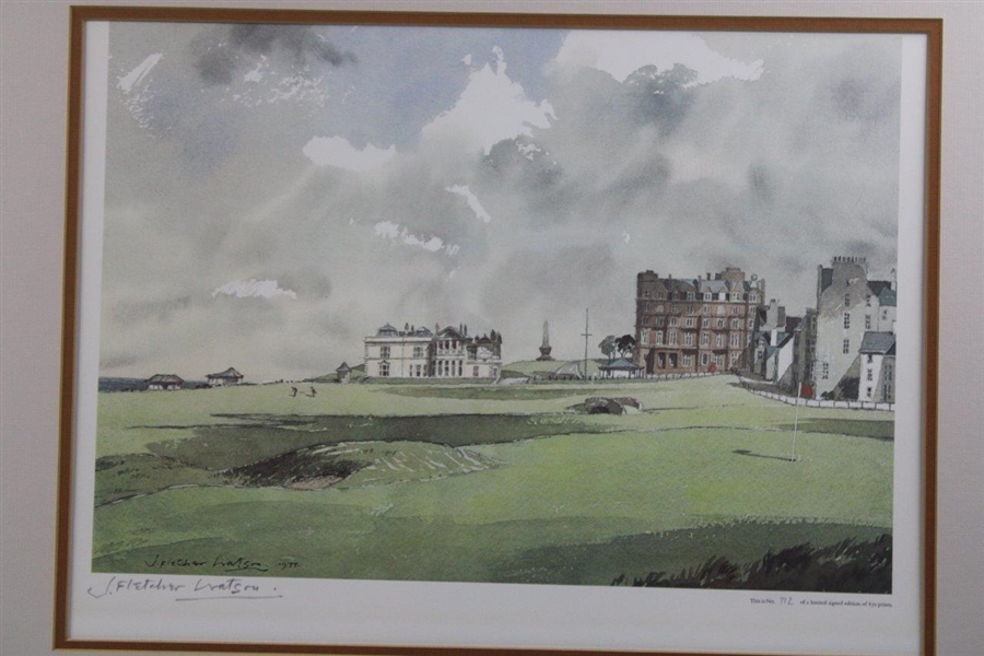 St Andrews Limited Edition Print #712/850 Signed by Artist