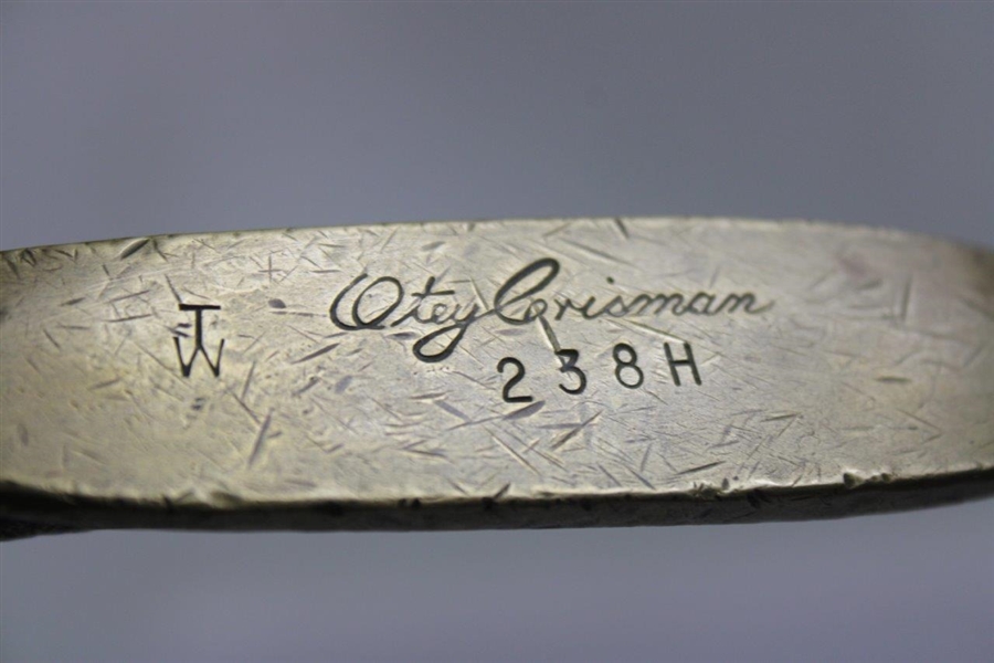 Ted Williams' Personal Otey Crisman Putter 'TW' Engraving