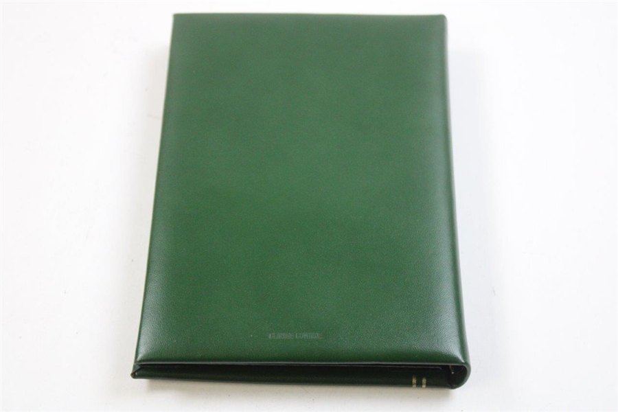 Classic Masters Tournament Genuine Cowhide Address Book - Unused Employee Gift in Box