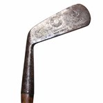 R. Simpson Carnoustie Hand Forged LH Cleek w/Smooth Face, Sheep Skin Grip & Shaft Stamp