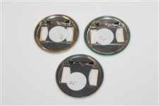 1967, 1968 & 1969 Masters Tournament Gallery Official Badges - #16, #14 & #5
