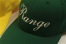 Masters Tournament Staff, Range & Litter Caddy Hats - Navy/Yellow/Green