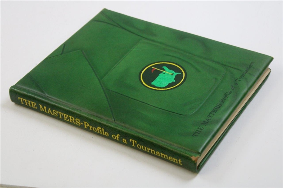 1973 'The Masters: Profile of a Tournament' Book by Dawson Taylor w/Letter