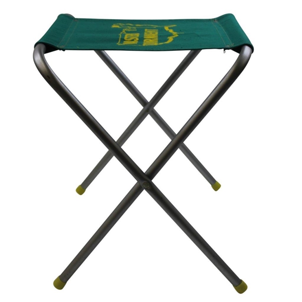 Vintage Masters Tournament Logo Green w/Yellow Logo Aluminum Seat