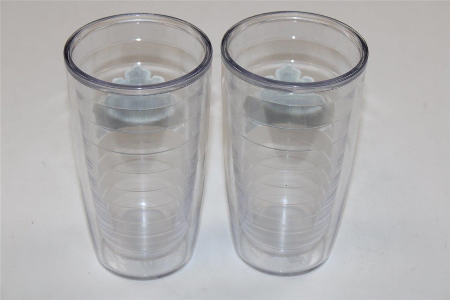 Pair of Augusta National Golf Club 'Clubhouse' Tervis Tumbler Glasses
