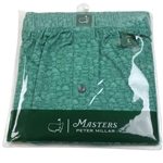 2024 Masters Tournament Logo Berckmans Place Peter Millar Green Boxers - Large