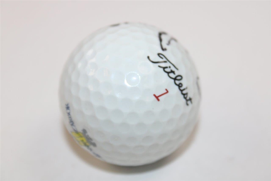 Arnold Palmer Signed Titleist Savannah Harbor Logo Golf Ball JSA ALOA
