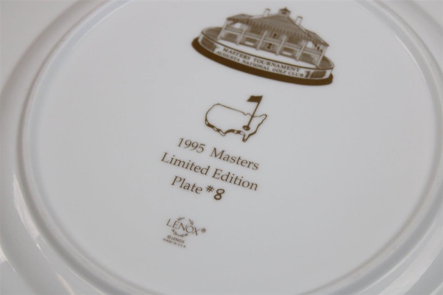 Production Error 1995 Masters Tournament Ltd Ed Lenox Plate #8