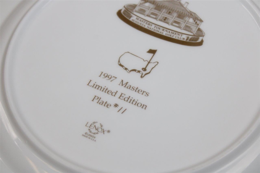 1997 Masters Tournament Ltd Ed Lenox Plate #11
