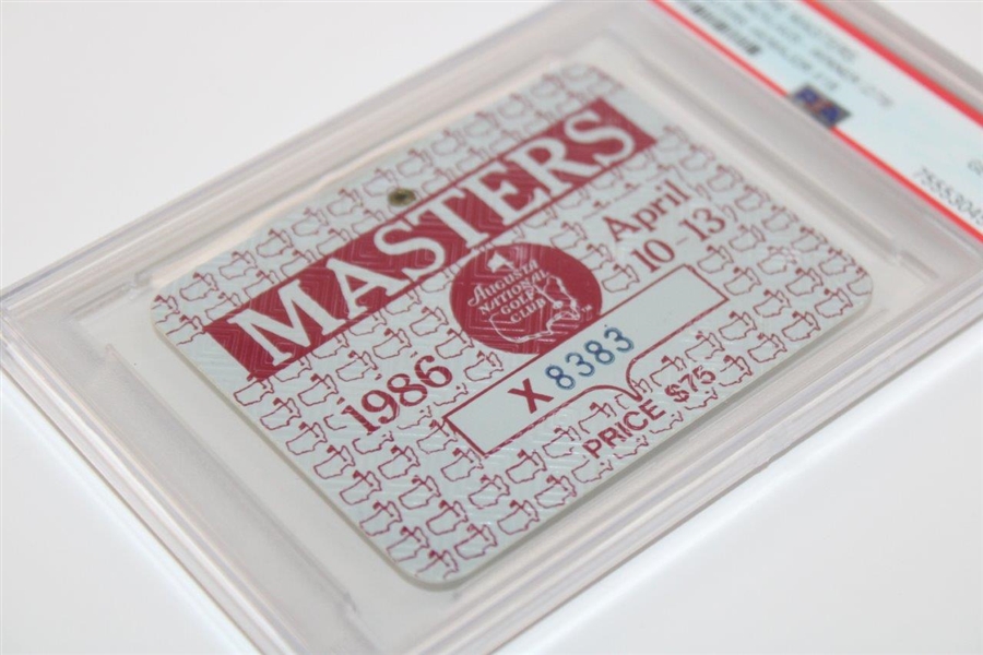 1986 Masters Series Badge #X8383 PSA Grade 10 #75553045