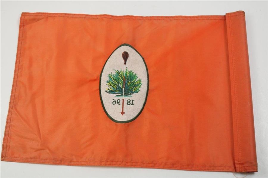 Merion Golf Club Orange West Course Flag Game Used