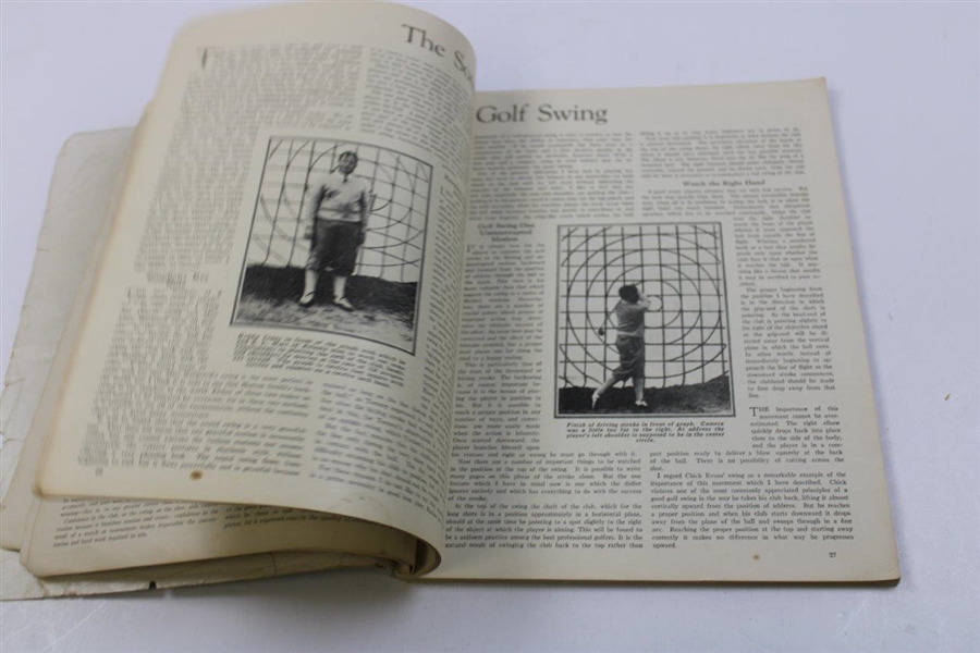 1931 'Bobby Jones On Golf' Revised Edition Book