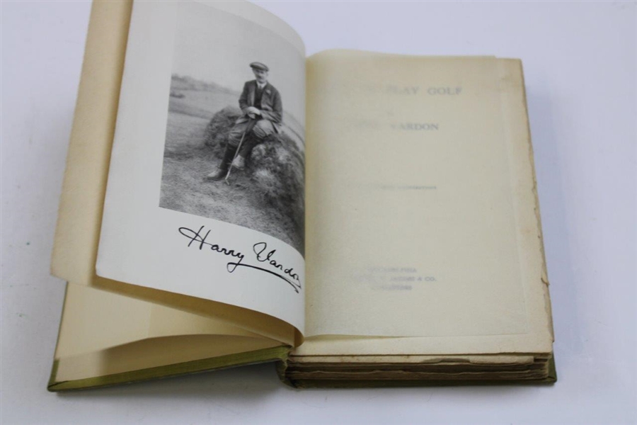 Circa 1906-12 'How To Play Golf' By Harry Vardon