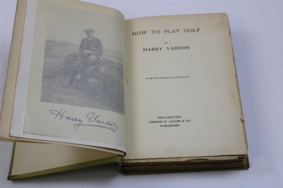 Circa 1906-12 'How To Play Golf' By Harry Vardon