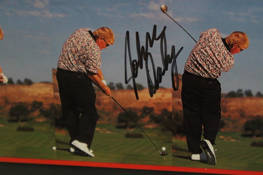 John Daly Signed Invex Invasion Swing Sequence Photo Collage JSA ALOA