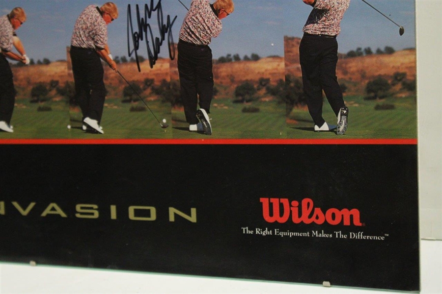 John Daly Signed Invex Invasion Swing Sequence Photo Collage JSA ALOA