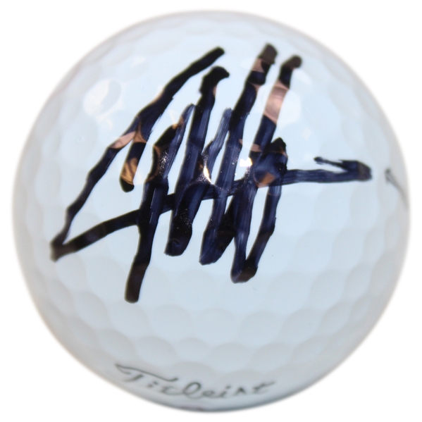 Collin Morkiawa Signed Titleist Pro V1x Logo Golf Ball JSA ALOA