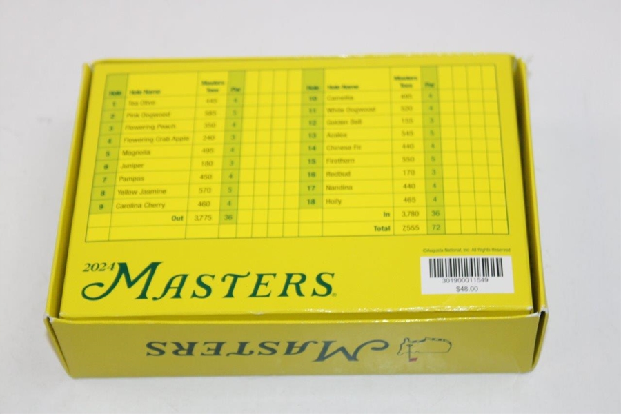 2024 Masters Titleist Velocity Golf Balls Dozen Box