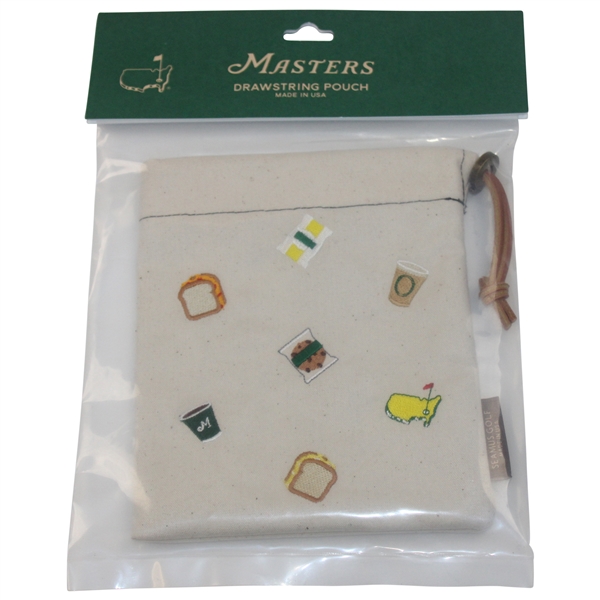 Masters Seamus Golf Concessions Embroidery Valuables Pouch