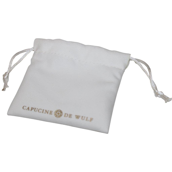Masters Tournament Capucine De Wulf Green & Yellow Logo Necklace in Bag w/Box