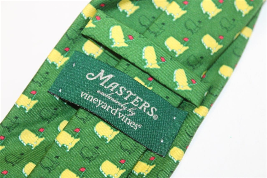 Masters Mens Neck Tie - Green Logo