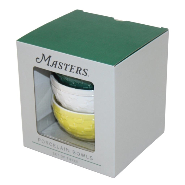 Masters Porcelain Bowls Set Of Three
