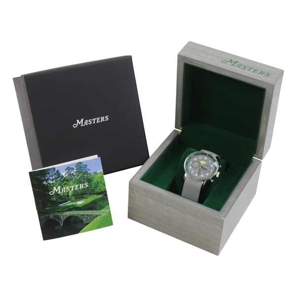 Masters Sport Watch with Grey Silicone Band in Original Box