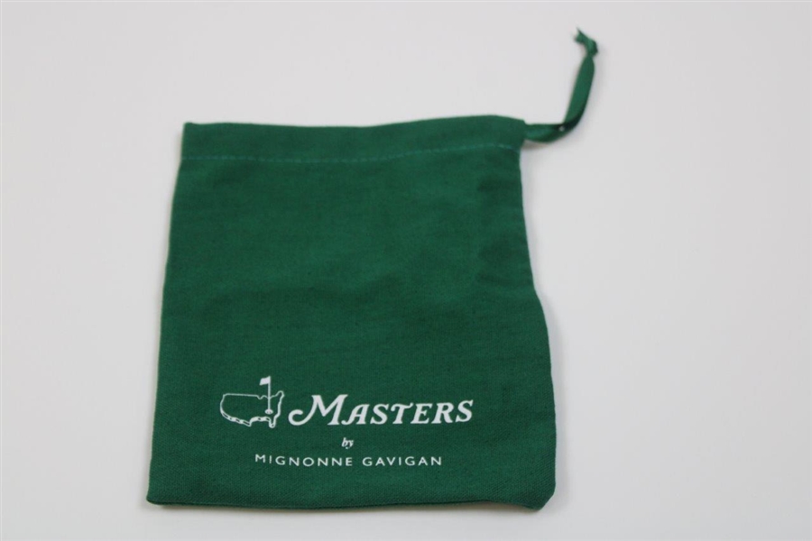 Masters Tournament Mignonne Gavigan Masters Green Bangle in Original Bag/Box