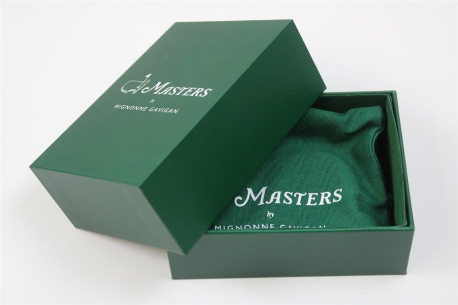 Masters Tournament Mignonne Gavigan Masters Green Bangle in Original Bag/Box