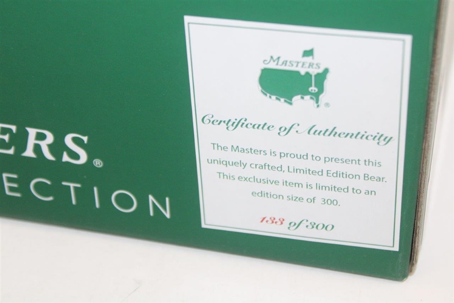 2024 Masters Tournament Limited Edition Bear in Original Box #133/300