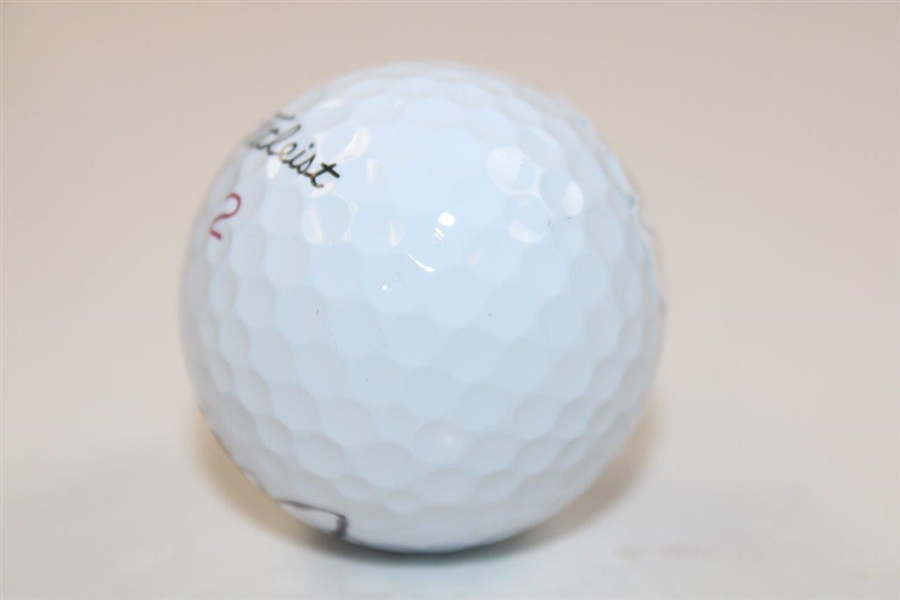 Nick Dunlap Signed Titleist ProV1x Golf Ball JSA #AT62317