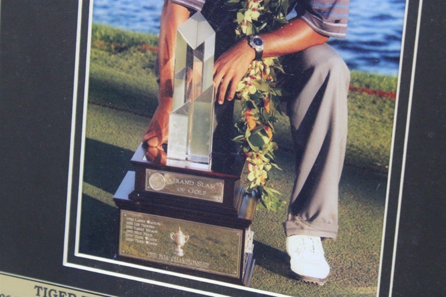 Tiger Woods 2006 PGA Grand Slam of Golf Champion Tuesday Unused Ticket w/Photo Display