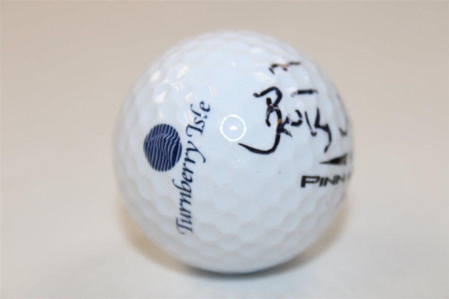 Betty Jameson Signed Pinnacle Turnberry Isle Logo 1 Golf Ball JSA ALOA