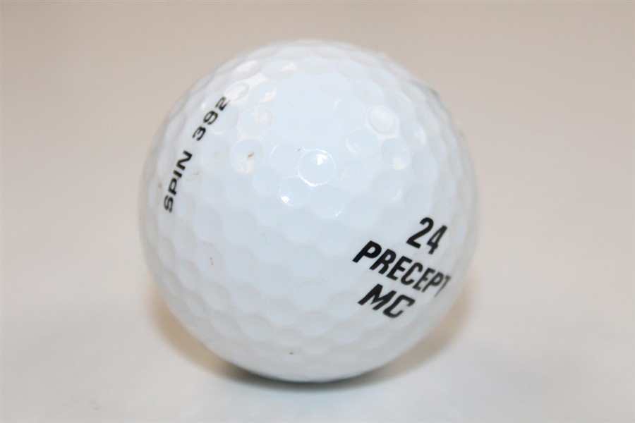 Ray Floyd Signed Personal Used 'R. Floyd' Logo Precept MC Golf Ball JSA #AQ58729