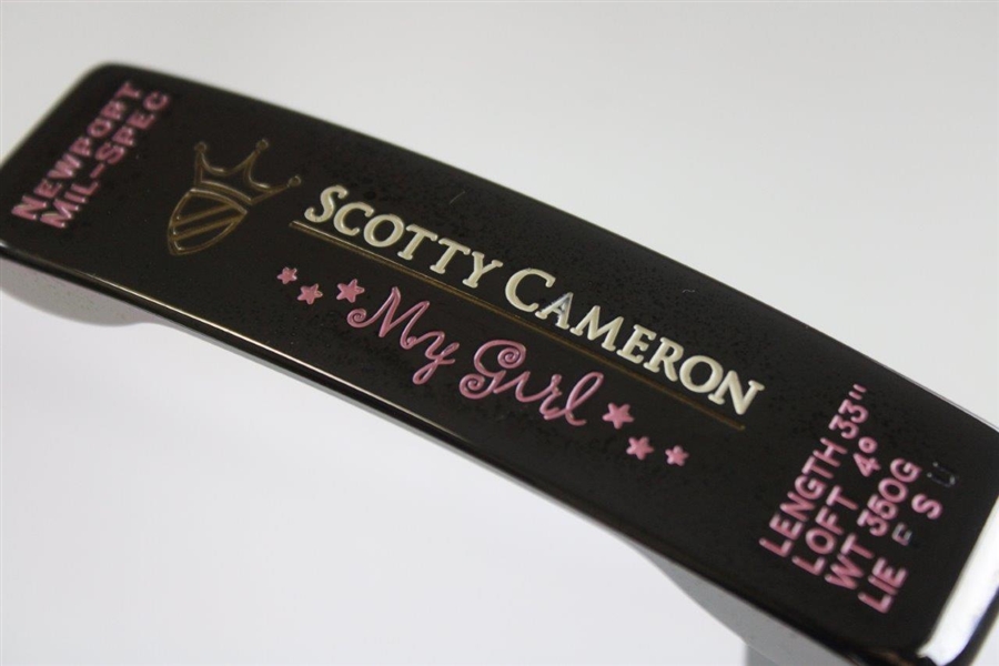 2002 Scotty Cameron My Girl Newport 3 Dots Putter w/Headcover