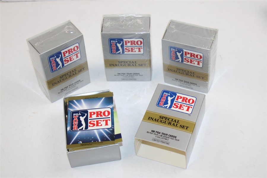 PGA Tour Pro Set Box of 100 Cards