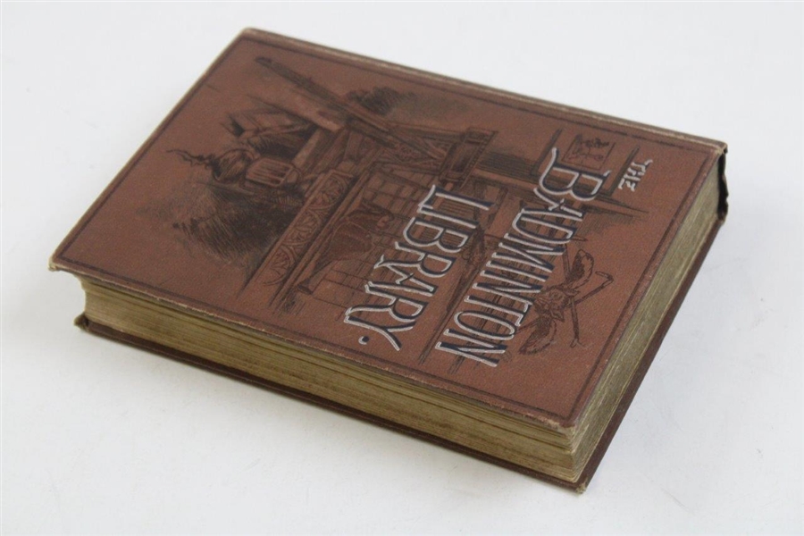 1893 'The Badminton Library' Book by Horace G. Hutchinson