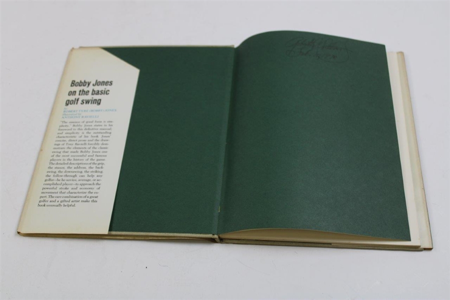 1969 1st Edition 'Bobby Jones On The Basic Golf Swing'