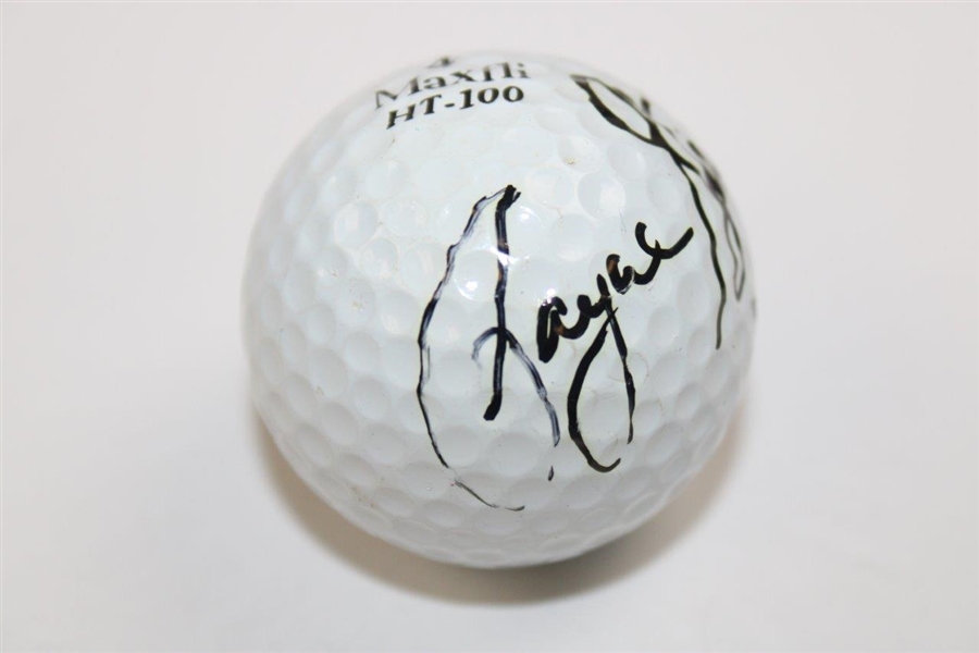 Payne Stewart Signed Used & Marked Maxfli Golf Ball JSA ALOA