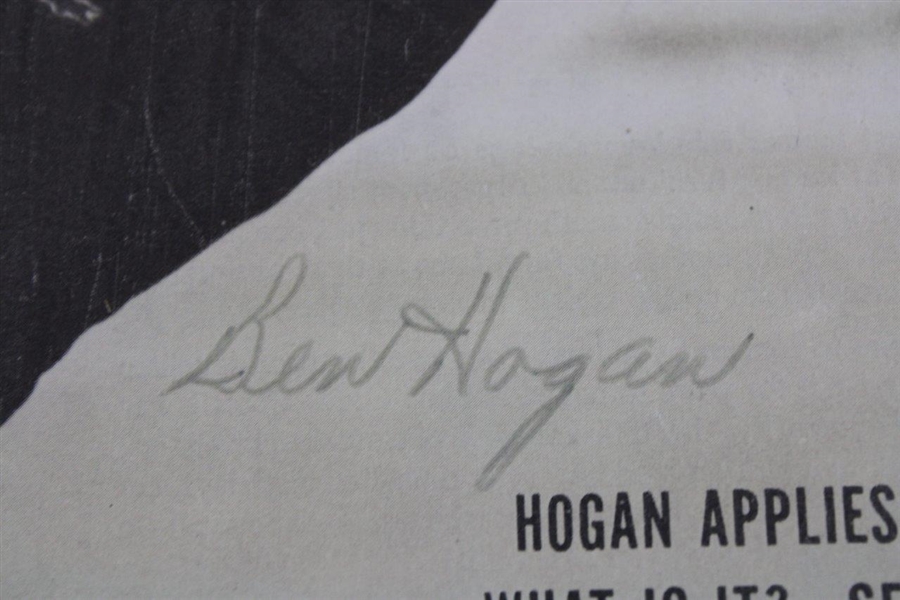 Ben Hogan Signed LIFE Magazine August 8, 1955 JSA ALOA