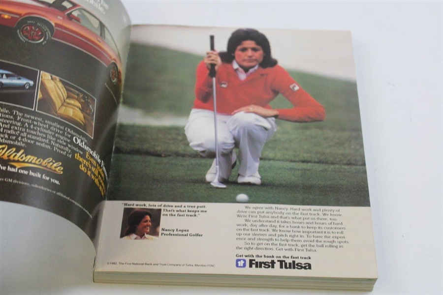 Ray Floyd Signed 1982 PGA Championship at Southern Hills CC Program JSA ALOA