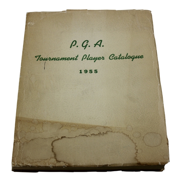 1955 PGA Tournament Player Catalogue